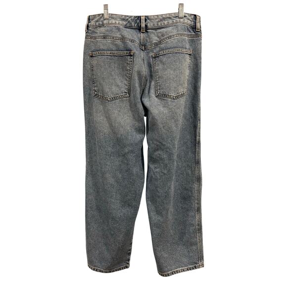 TALBOTS high waist straight ankle jeans, Newport Wash, light wash Size, 8 - Picture 10 of 11